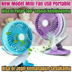 GMC produk teckyo mini fan 05 Kipas Angin Mini Jepit kecil cas charge Rechargable