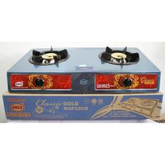 Hock kompor gas 2 tungku classic gold KGP 22CG