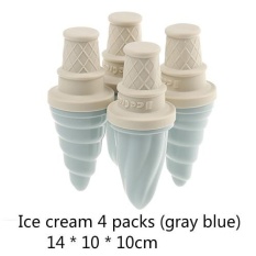 Home Ice Cream Cetakan Es Grid Bar Ice Box Self Beku Es Stick Ice Cream Ice Mold- INTL