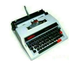 JUAL TYPEWRITER MESIN TIK KETIK ANALOG MANUAL BROTHER M2000 9