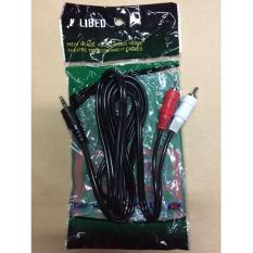 Kabel Rca 2-1 Tebal Merk Intra/ Kabel Audio To Jack Aux 3-5 Mm Tebal - 765773