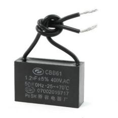 Kapasitor Kipas Angin 1-2/400V Ac Kotak Hitam - Ca97ba