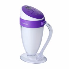 KAT USB Moonlight Cup Humidifier with Colorful LED Mood Light HMT-106 110ml - Putih/Ungu