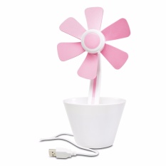 KIPAS ANGIN MEJA DESK FAN / USB RECHARGABLE AROMATHERAPI SCENT WANGI AROMA TERAPI