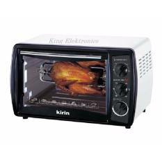 Kirin KBO-190RA Oven Elektrik - Oven Listrik - Pemanggang Listrik - Kap 19 Liter - Putih Hitam