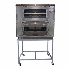 Kiwi - Oven Gas Stainless Steel Ukuran 60X55cm - Perak