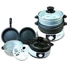 Kompor Listrik Dan Wajan / Panci Dodawa Multi Functional Cooker 8 In 1