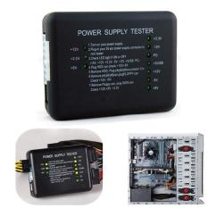 Komputer PC Power PSU Tester LED 20/24 Pin Port ATX BTX ITX SATA HDD