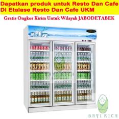 Kulkas 3 Pintu Display Chiller 1600 Liter Crown LG 1600