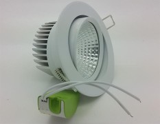 Lampu Ceiling Downlight LED COB 5 watt Adjustable ( Warm White )