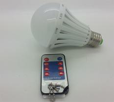 LAMPU LED 10 watt with remote control jam ( TIME CONTROL )