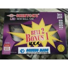 Lampu Led 12Watt Shinyoku (Isi 3Pcs) / Lampu Led / Bohlam - C5be37