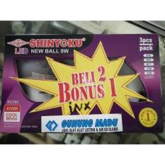 Lampu Led 9Watt Shinyoku (Isi 3Pcs) / Lampu Led / Bohlam - Ce9c6c