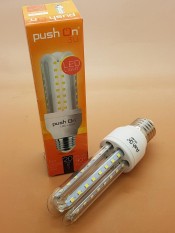 Lampu LED PushOn 3U 9 watt 48 led SMD 810 lumen Cahaya PUTIH