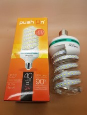 Lampu LED SPIRAL PushOn 24 watt 120 led SMD 2160 lumen Cahaya PUTIH