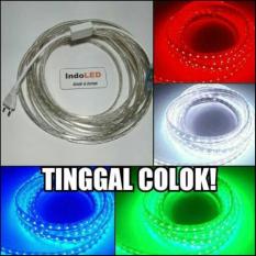 Lampu Led Strip 220V Smd 5050 10M/Lampu Plafon/Led Pohon/Lampu Gapura - 35B7ad