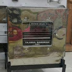 Laris 102 - Oven Stainless Steel atau Oven Tangkring Terbaru - Bonus 3 Pcs Loyang - Silver
