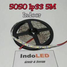 Led Strip 5050 Ip33 12V 5M/Lampu Plafon/Lampu Etalase/Lampu Dekorasi - 99Ab6b