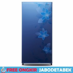 Lemari Es 1 Pintu Sharp SJ-N166F-FB Biru 128 L - Free ngkir Jabodetabek