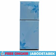Lemari Es 2 Pintu Sharp SJ-236ND-FB Biru 187 L - Free Ongkir Jabodetabek