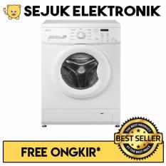LG F8008NMCW Mesin Cuci Front Loading 8 Kg - Putih (Khusus Jadetabek)