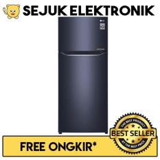 LG GN-C222SQCN Lemari Es / Kulkas 2 Pintu Door Cooling+™ - 225 Liter (JADETABEK ONLY)
