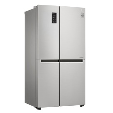 LG Kulkas Inverter Side by Side GC-B247SLUV - Digital - Platinum Silver