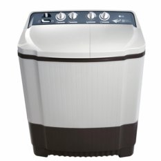 LG Mesin Cuci Twin Tub P850R – Abu abu – Khusus Jadetabek