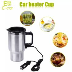 Lighter Car Heated Travel Mug Gelas Pemanas Air Susu Kopi Makanan Mie Listrik Elektrik Mobil