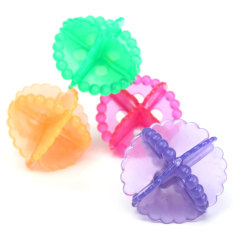 Lucky 4Pcs/Pack Reusable Laundry Washing Machine Tumble Dryer Cleaning Balls Cleaner - Random Colour