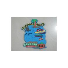 Magnet / tempelan kulkas karet Jakarta - Indonesia