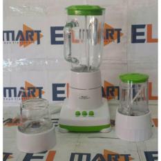 Maspion blender pelumat gelas kaca 1L MT 1214