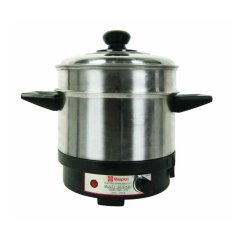 Maspion Electric Multi Cooker MEC2750 - Silver - Gratis Pengiriman Surabaya, Mojokerto, Kediri, Madiun, Jogja, Denpasar
