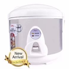 Maspion Magic Com,Rice Cooker,Penanak Nasi 1.2 Liter 350 Watt (Garansi Resmi Maspion) Silver – MRJ109SS