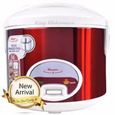 Maspion Magic Com,Rice Cooker,Penanak Nasi 1.8 Liter 395 Watt Merah(Garansi Resmi Maspion) – MRJ208MS
