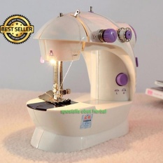 Mesin Jahit Led Serbaguna Mini Portable Mini Sewing Machine GT 202 GT202 Paling Laku Paling Laris - 4 ini 1