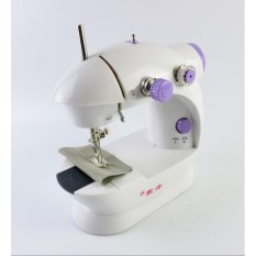 MESIN JAHIT MINI PORTABLE SEWING MACHINE (2 BENANG+Lampu) MURAH