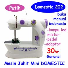 Mesin Jahit Mini S2 LED / FHSM 202 LED - Putih