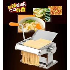 Mesin Pembuat Mie Pasta Spagetti Kulit Pangsit Pastel Makanan Kuliner Dapur Food Noodle Maker Manual Kreasi Stainless Steel Anti Karat Mudah Di Gunakan Praktis Koleksi Rumah Tangga Cepat Mudah Aman Murah Terjangkau Ecer Grosir Partai