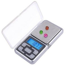 MH Digital Pocket Scale 200-0,01 gram - Timbangan Emas-Silver