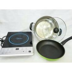 Midea IC1613 kompor induksi /kompor listrik bonus panci & frypan