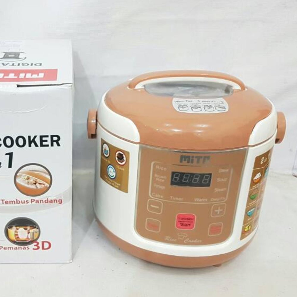 Mito Digital Rice Cooker 1L 8in1 R1 /Magic Com Mito