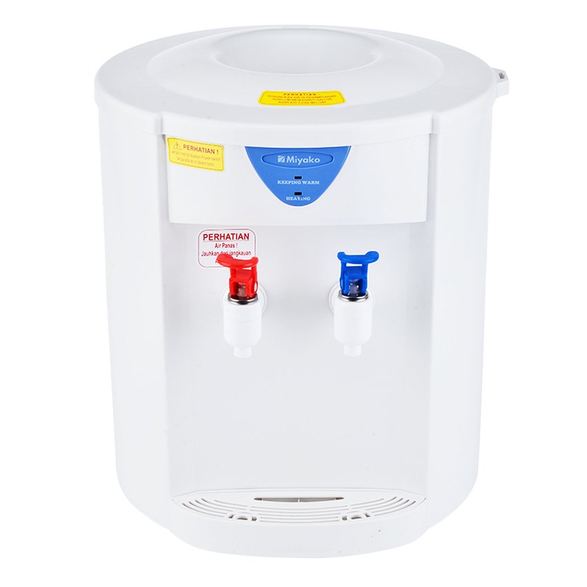 Miyako Dispenser Air Hot & Normal WD186 H ( Garansi Resmi Miyako ) - Putih  