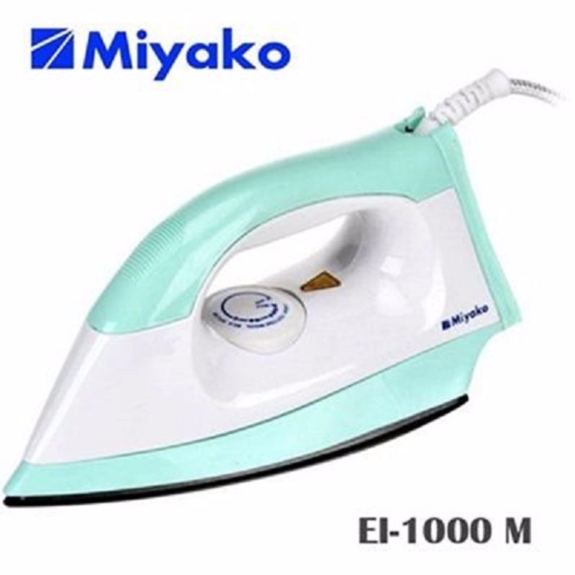  Miyako EI-1000 M Setrika Elektrik - Putih 