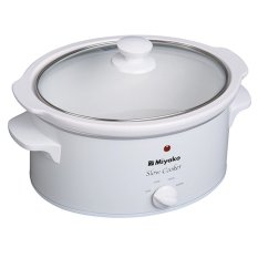 Miyako Slow Cooker SC-630 6.3L - Putih - Gratis Pengiriman
Surabaya, Mojokerto, Kediri, Madiun, Jogja, Denpasar