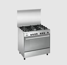 Modena Kompor FC3955 Freestanding Cooker 5 Tungku 1 Oven Grill 90Cm