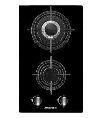 Modena Kompor Gas Tanam 2 Tungku - BH 0325 - 30cm - Hitam