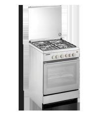 Modena Kompor Oven - Freestanding - FC 7643 Stainless 4 Tungku - Silver - Pengiriman Khusus Jabodetabek