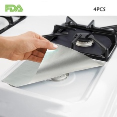 Moob 4 Pack Ketebalan Dua Kali Gas Pelindung Rentang Teraman Di Pasaran 100% Bersertifikat BPA PFOA Reusable Gratis, Non-stick-Intl