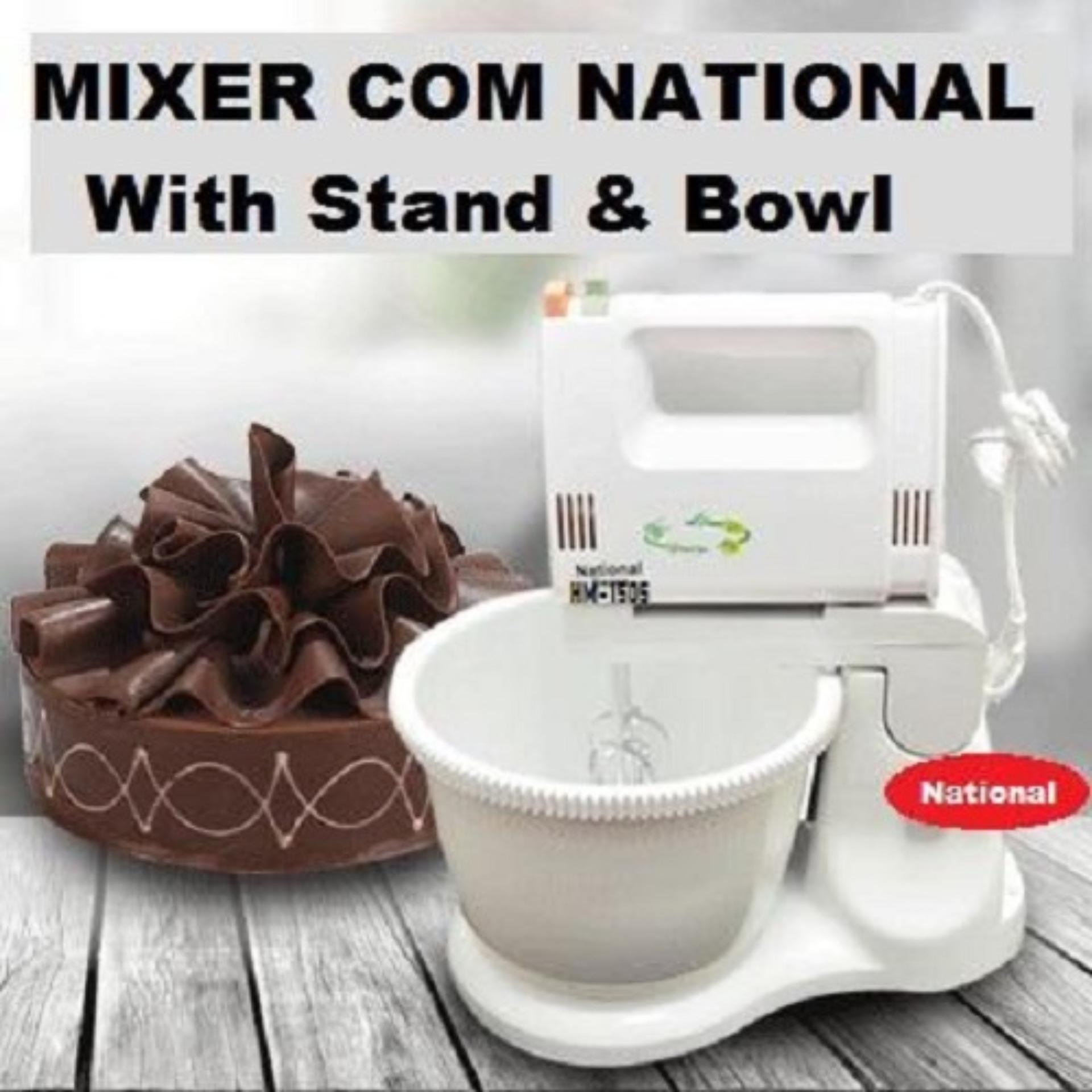  National Mixer Dengan Mangkok Putar National / Mixer Com - Mixer Dengan Mangkok Putar National